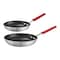 Tramontina Tramontina Aluminum Fry Pan 8 & 10 in. Silver, PK2 80114/581 - alternate 1